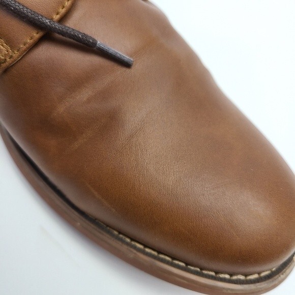 Hawker Rye Porewia Speed Lace Derby Brown Mens Dress Shoe 11 - Picture 12 of 16